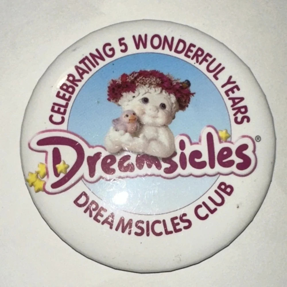 Dreamsicles Club Celebrating 5‎ Wonderful Years Button Pin